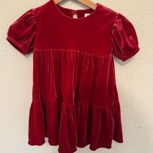 GAP Red Velvet Kids Casual Dress